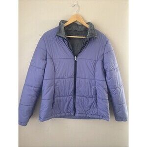 Free Country Women’s Purple Sherpa Lined Full Zip Jacket Size Large